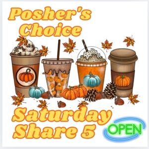 SAT OPEN 🌸 POSHERS CHOICE 🌸 SHARE 5